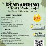Halal Center UIN Jurai Siwo Lampung Buka Rekrutmen Pendamping Halal: Gratis, Online, dan Penuh Benefit!